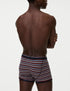 5pk Cotton Stretch Striped Trunks